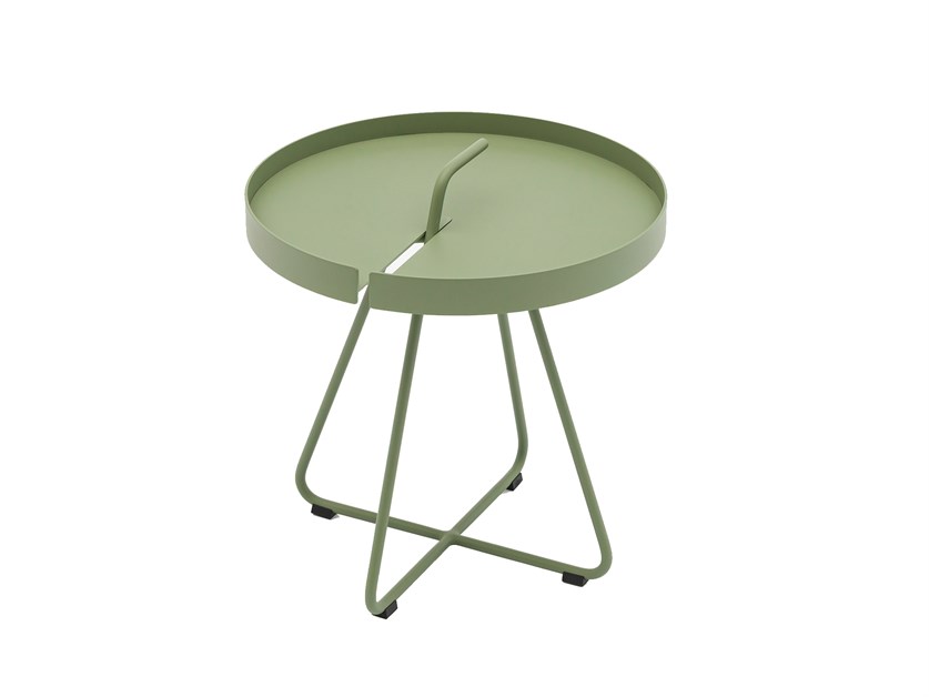 Byron Pistachio Side Tray Table With Removable Top Alternative Image
