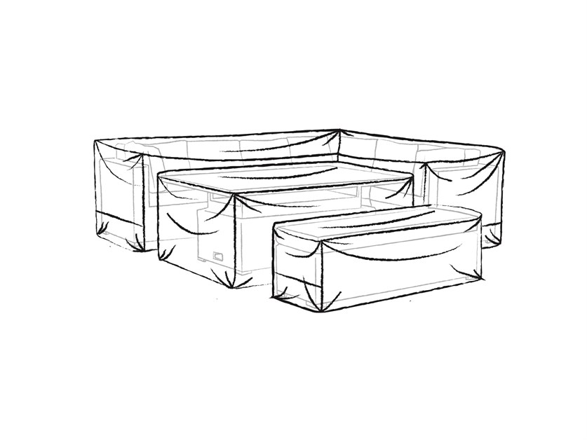 Kingscote Sofa, Rectangle Dual Height Table, Bench & Stool Set Covers - Left Alternative Image