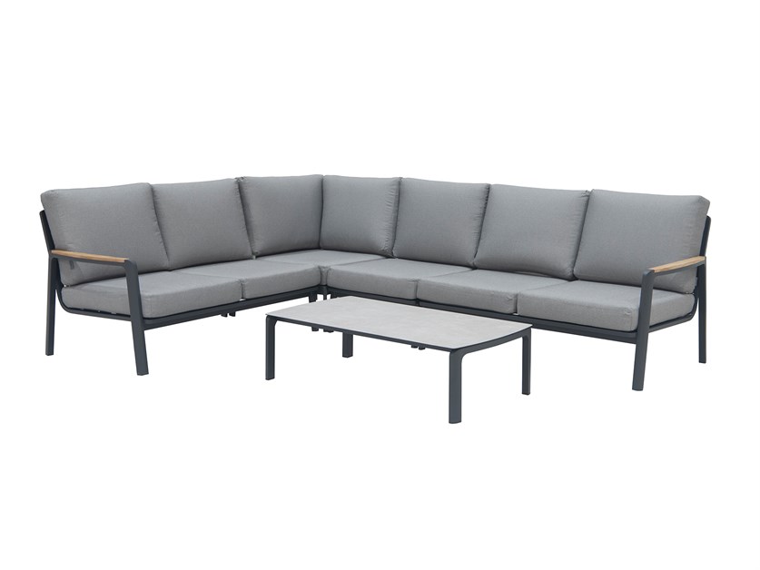 Siena L-Shape Sofa with Rectangle Coffee Table Alternative Image