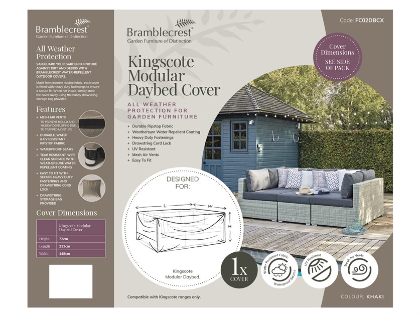 Kingscote Modular Daybed Cover Alternative Image