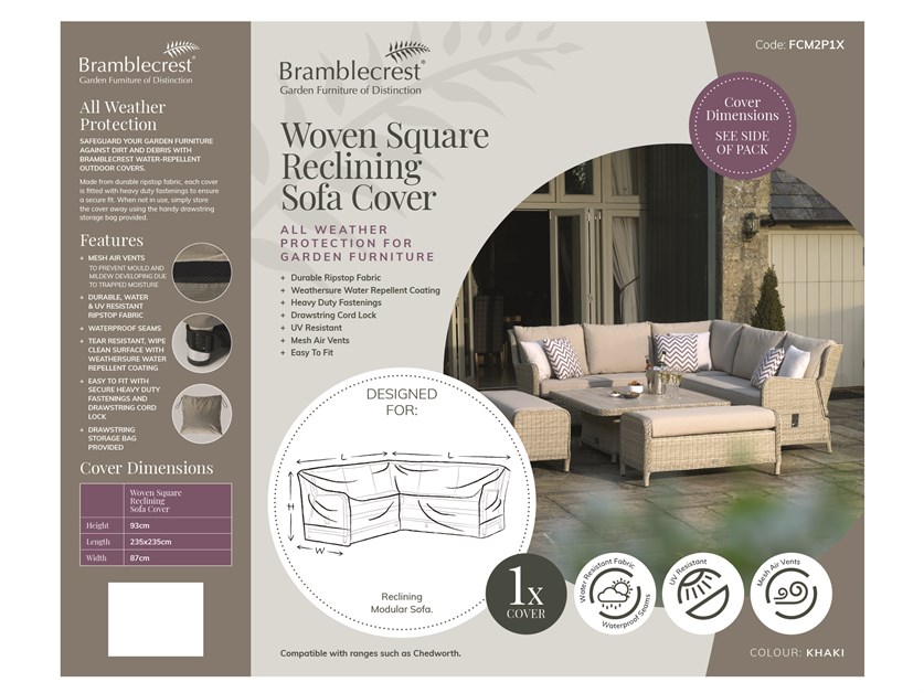 Chedworth Square Corner Reclining Sofa Cover Alternative Image