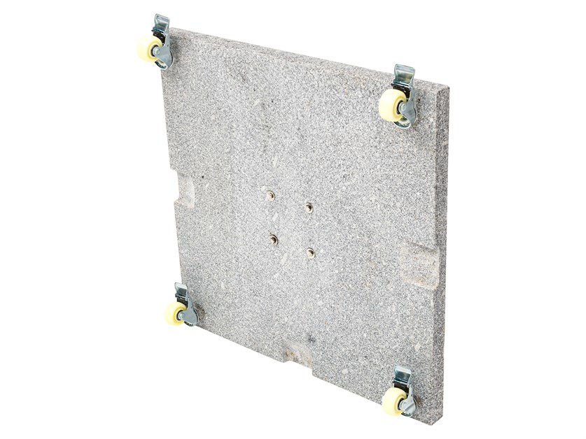 Granite Parasol Base (90kg) with 4 Wheels & Handle Alternative Image
