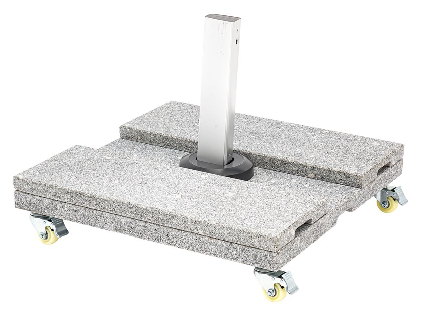 Granite Parasol Base Slabs (2 x 25kg ) Alternative Image