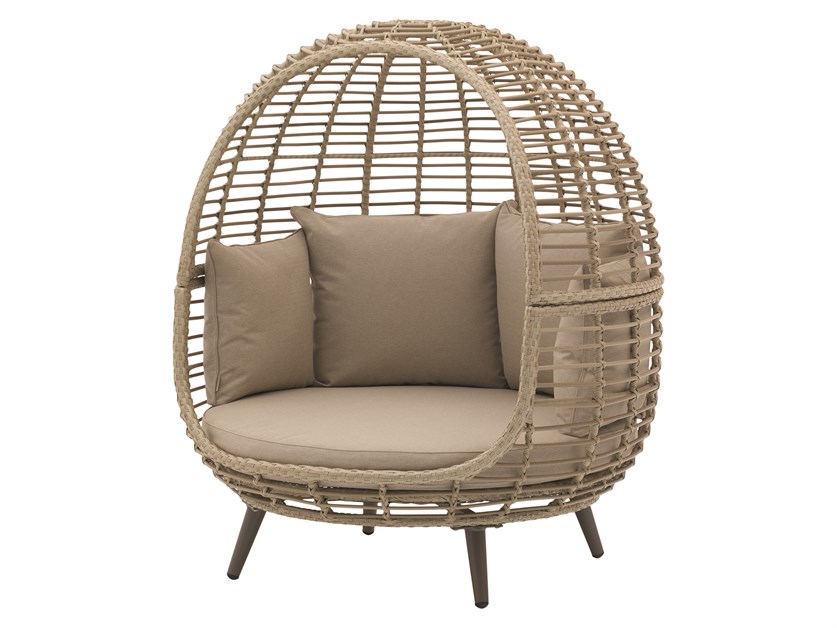 Chedworth Sandstone Rattan Open Weave Double Standing Cocoon Alternative Image