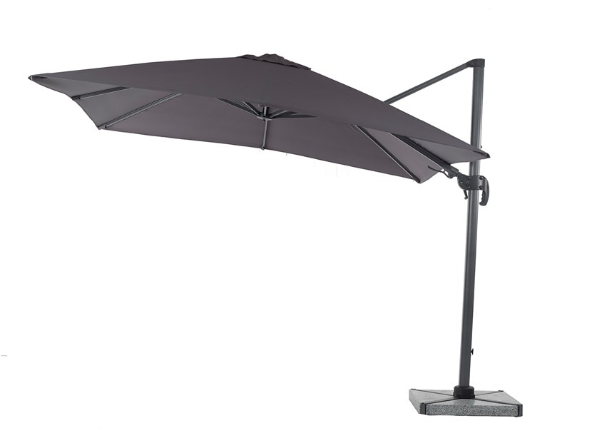 Lichfield Grey 2.7m x 2.7m Square Cantilever Parasol & Cover - Without Base Alternative Image