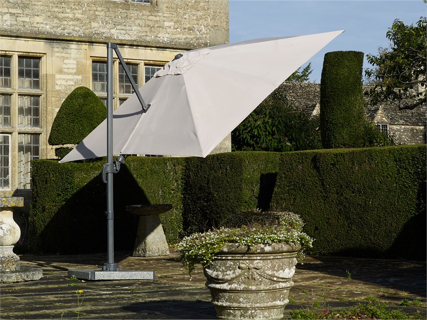 Lichfield Sand 2.7 x 2.7m Square Cantilever Parasol & Cover - Without Base Alternative Image