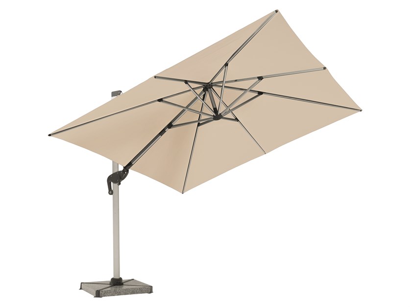 Chichester Sand 3.0m x 3.0m Anodised Square Cantilever Parasol & Cover - Without Base Alternative Image