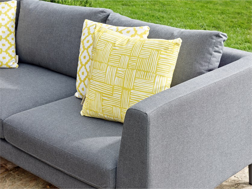 Lemon Wicker 45cm Square Scatter Cushion - Pantone Range Alternative Image