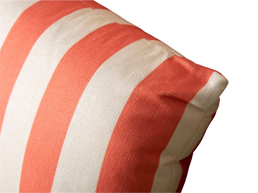 Burnt Orange Stripe Rectangle 45cm x 30cm Scatter Cushion Alternative Image