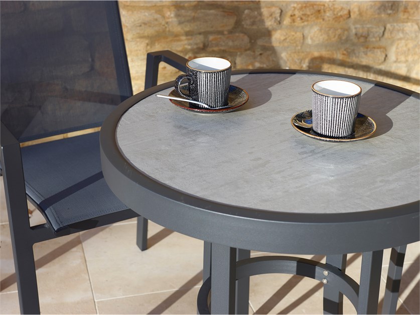 Seville Textilene Round Bistro Table Set with 2 Armchairs Alternative Image