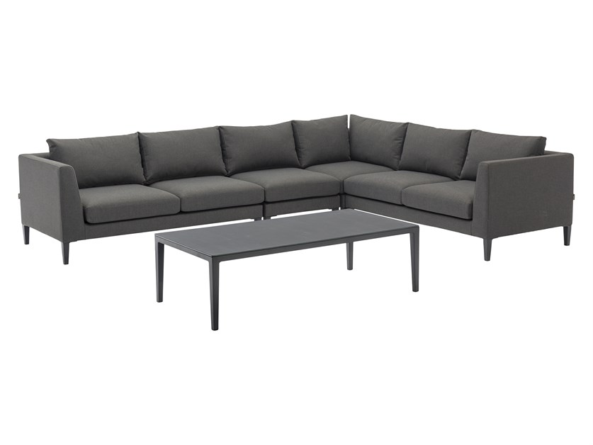 St Lucia L-Shape Sofa with Rectangle Coffee Table Alternative Image