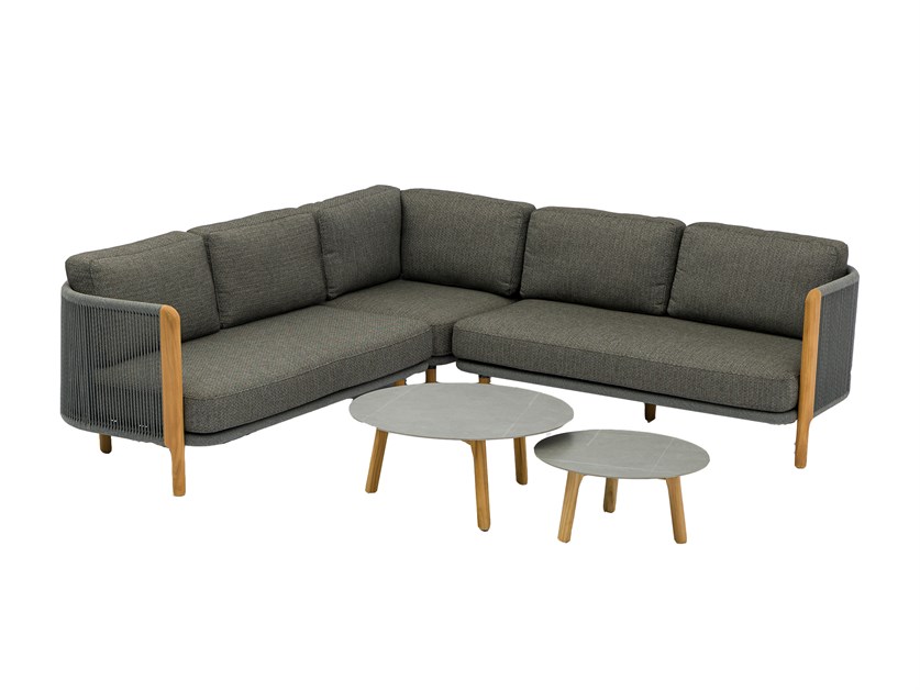 Copenhagen Corner Sofa Set with Duo Coffee Table Alternative Image