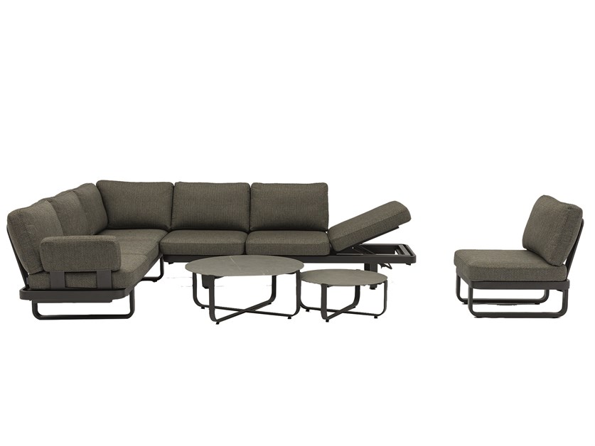 Montpellier L-Shape Sofa Set with Duo Coffee Table Alternative Image
