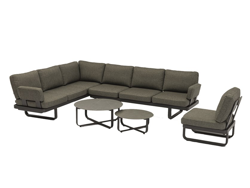 Montpellier L-Shape Sofa Set with Duo Coffee Table Alternative Image