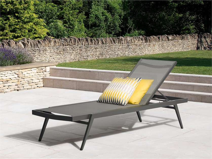 Palermo Anthracite Lounger