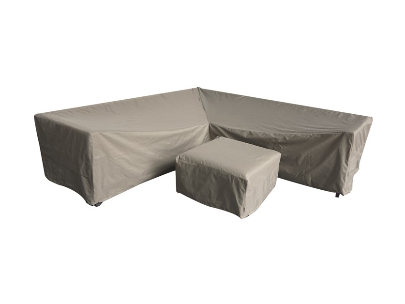 St Lucia Square Corner Sofa with Coffee Table/Footstool Set Covers