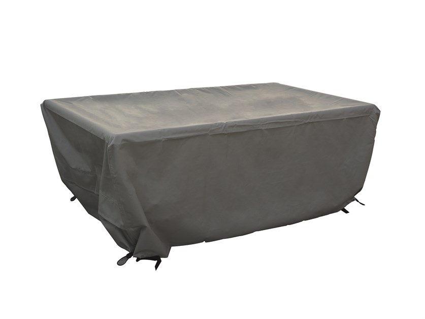 Rattan Rectangle Casual Firepit Table Cover