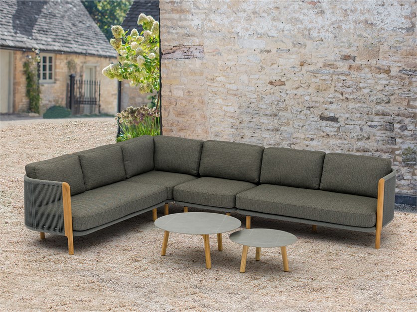 Copenhagen L-Shape Sofa Set with Duo Coffee Table