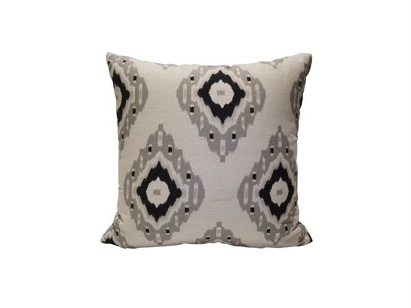 Grey Ikat 45cm Square Scatter Cushion