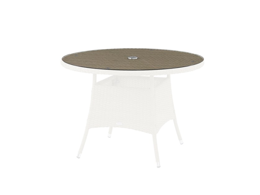Glass Only For 110cm Round Table (1090Xt6Mm)