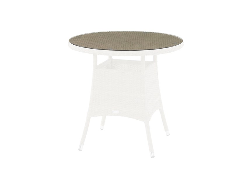 Glass Only For 80cm Bistro Table (785Xt5Mm)