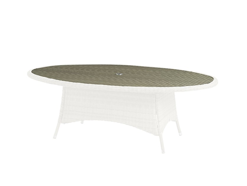 Glass Only For 220cm Elliptical Table (2120X1365Xt8Mm)