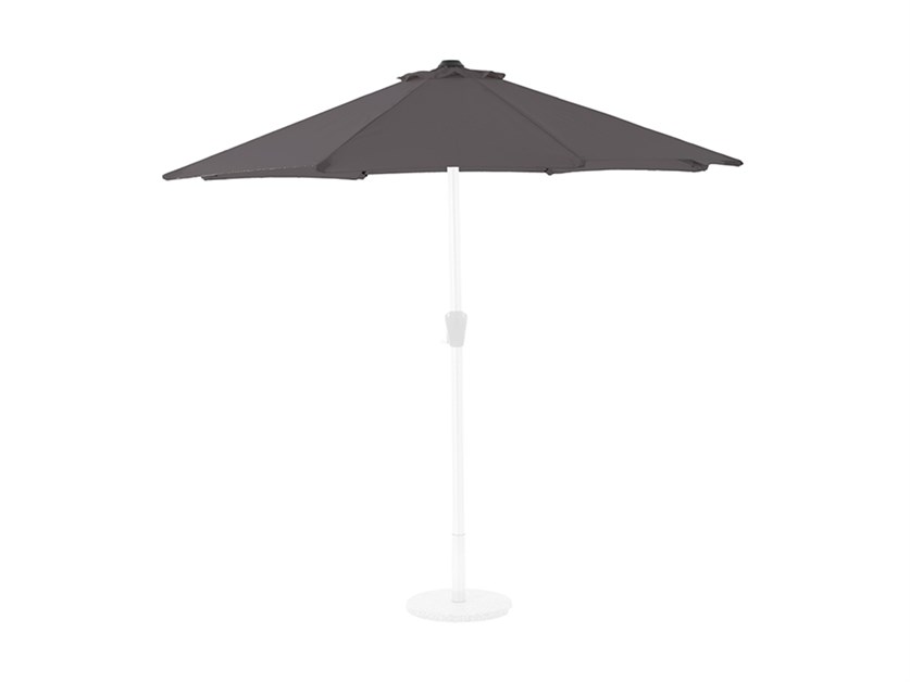 Canopy only for Grey 2.5m Round Brushed Aluminium Crank Handle Parasol