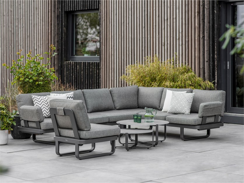 Montpellier L-Shape Sofa Set with Duo Coffee Table